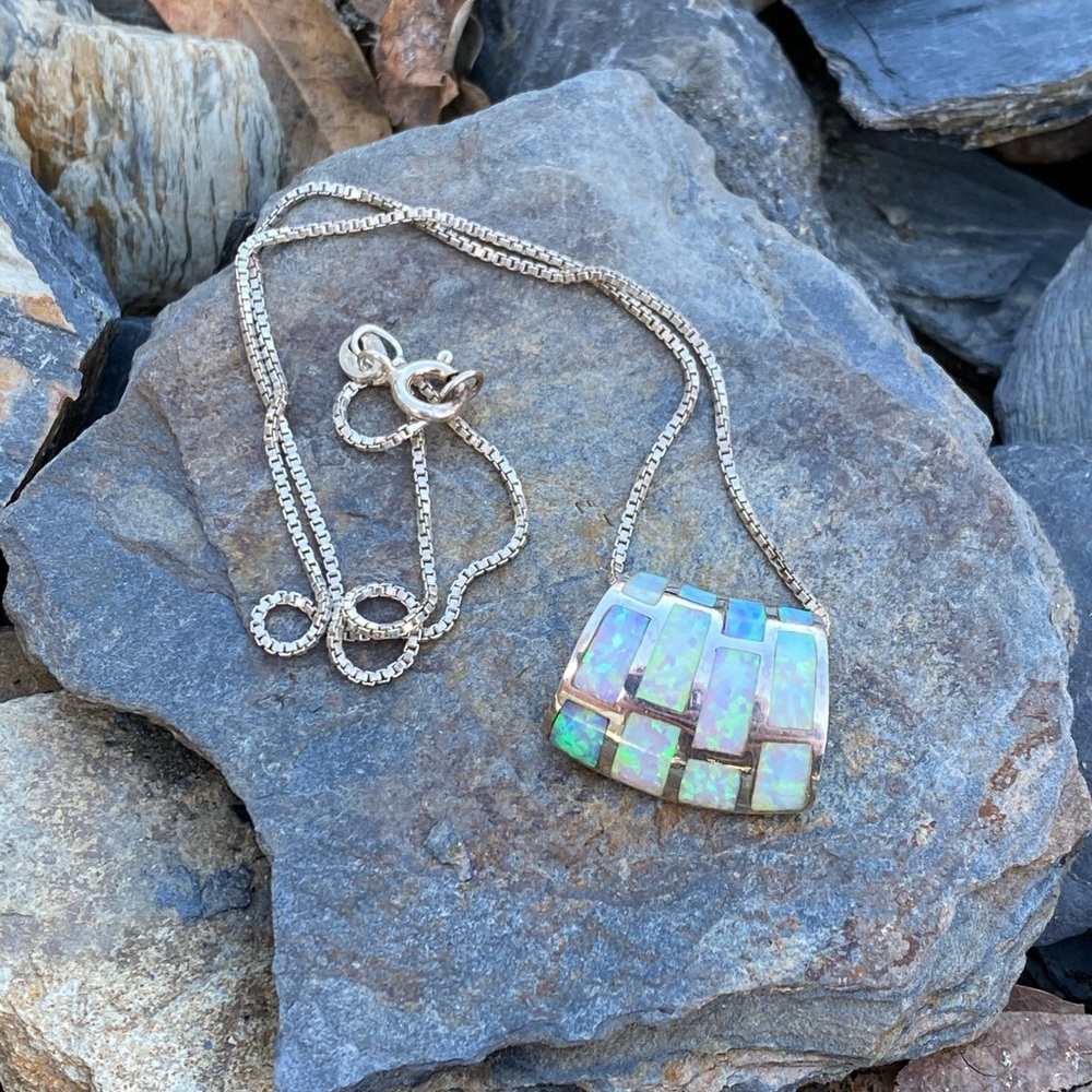 New! Sedona Opal Necklace - Picture 2 of 4
